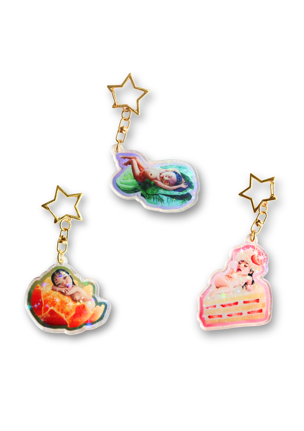 Comfort Food Key Chains